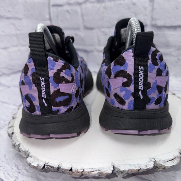 Brooks Revel 5 Shoes Womens Size 8.5 Running Athletic Leopard Print Sneakers - Picture 7 of 14